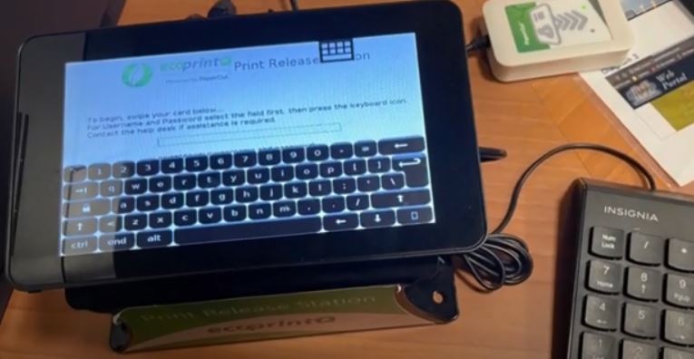 VIDEO: how to use the student printer